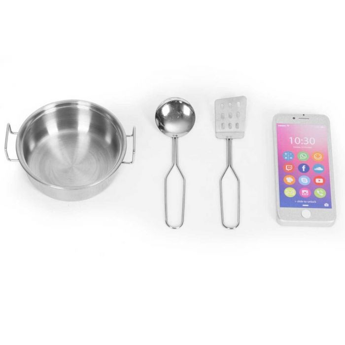 Детская деревянная кухня Mood EcoToys TL053001, звуковые и световые эффекты