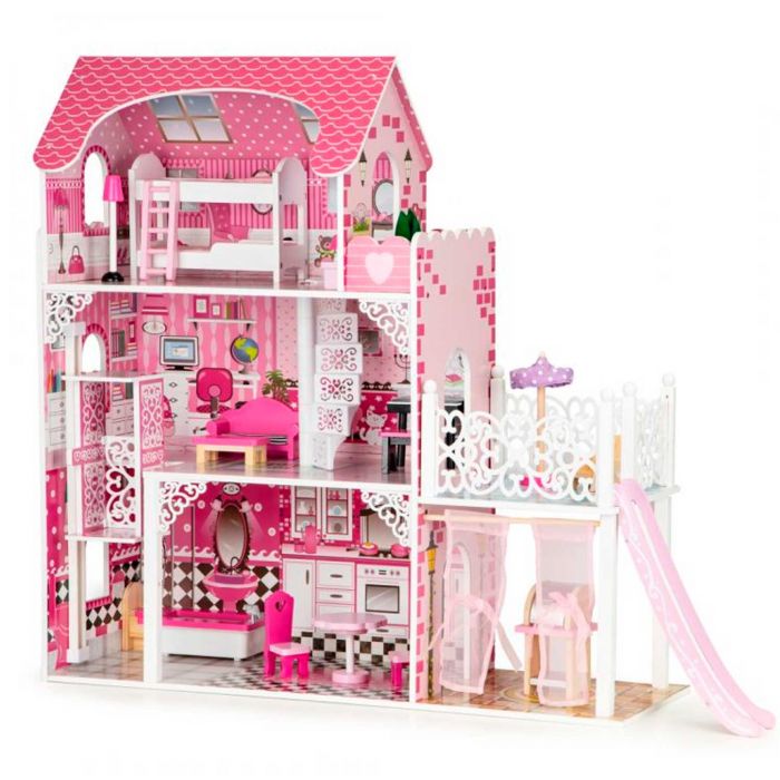 Ляльковий будиночок EcoToys TL49059 з гіркою