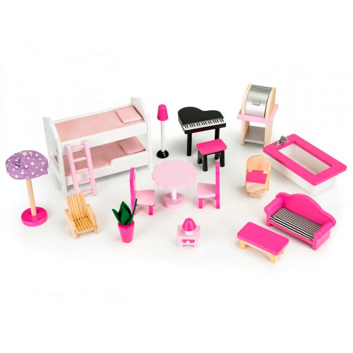 Ляльковий будиночок EcoToys TL49059 з гіркою