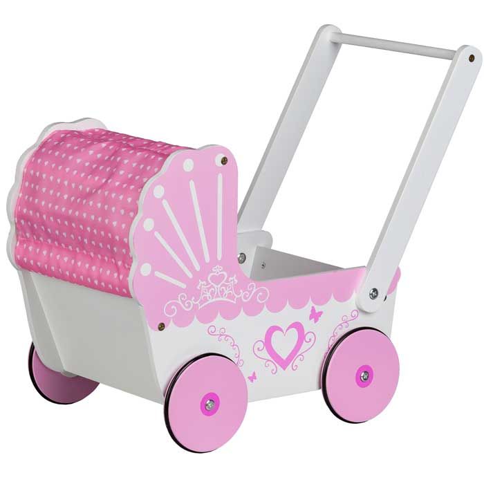 Дерев'яна коляска для ляльок EcoToys TT003