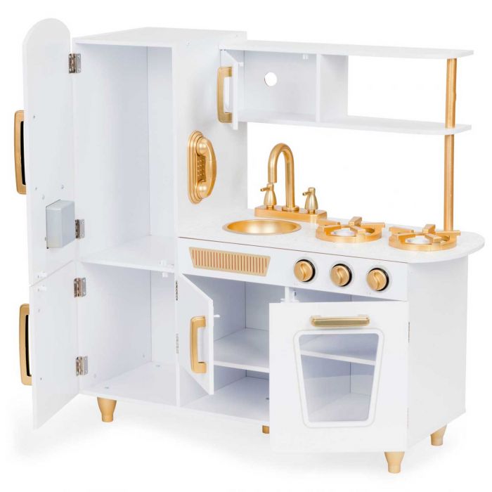 Деревянная кухня для детей EcoToys 7267
