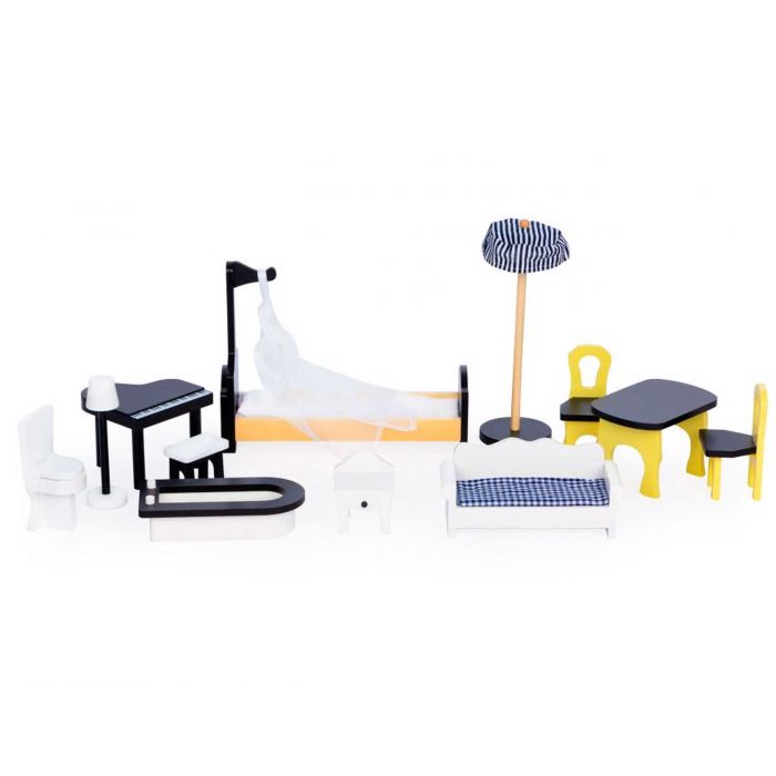 Кукольный домик EcoToys W06A400