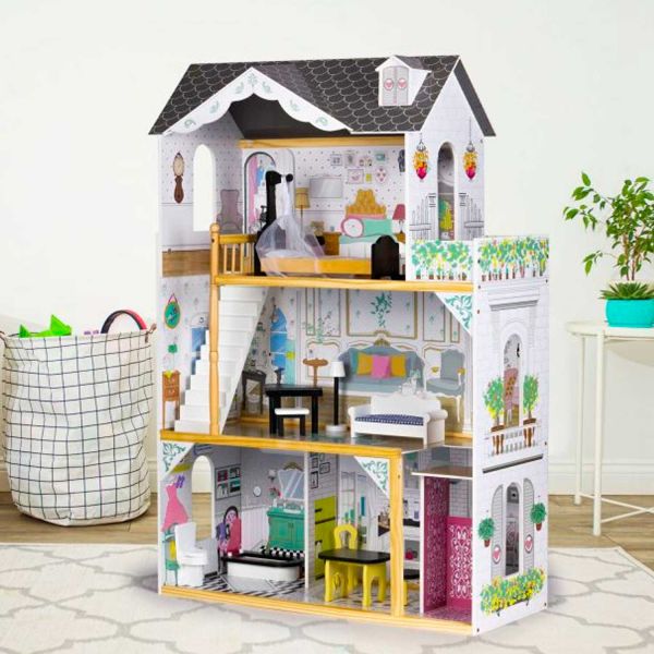 Кукольный домик EcoToys W06A400 Кукольный домик EcoToys W06A400