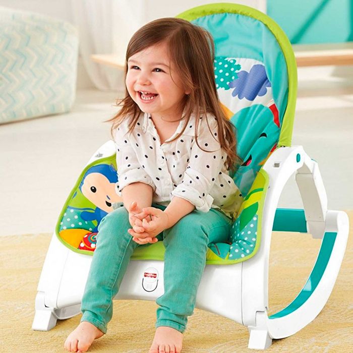 Шезлонг-гойдалка Fisher Price CMR10 Зростаємо разом