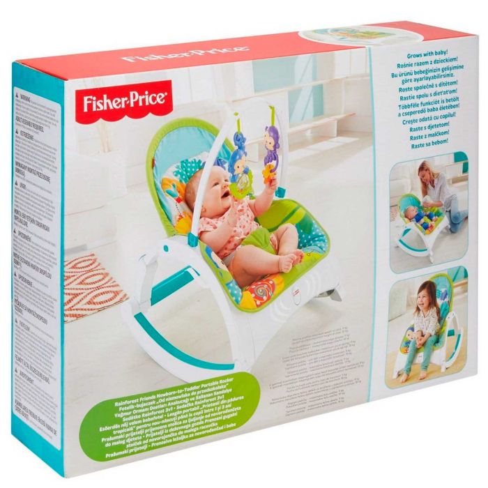 Шезлонг-гойдалка Fisher Price CMR10 Зростаємо разом