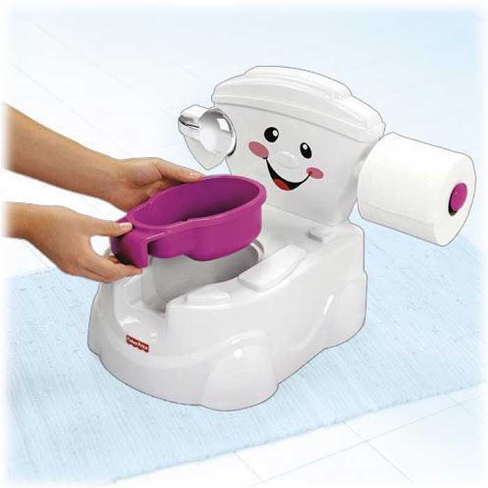 Дитячий горщик-унітаз Fisher Price W1330 Мій перший дорослий горщик