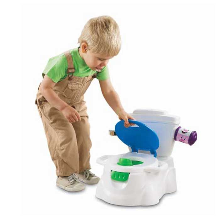 Дитячий горщик-унітаз Fisher Price W1330 Мій перший дорослий горщик