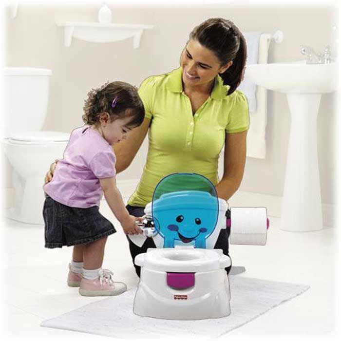 Дитячий горщик-унітаз Fisher Price W1330 Мій перший дорослий горщик