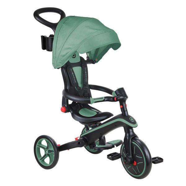 Складной трехколесный велосипед Globber Explorer Trike Foldable 4 в 1 Складной трехколесный велосипед Globber Explorer Trike Foldable 4 в 1