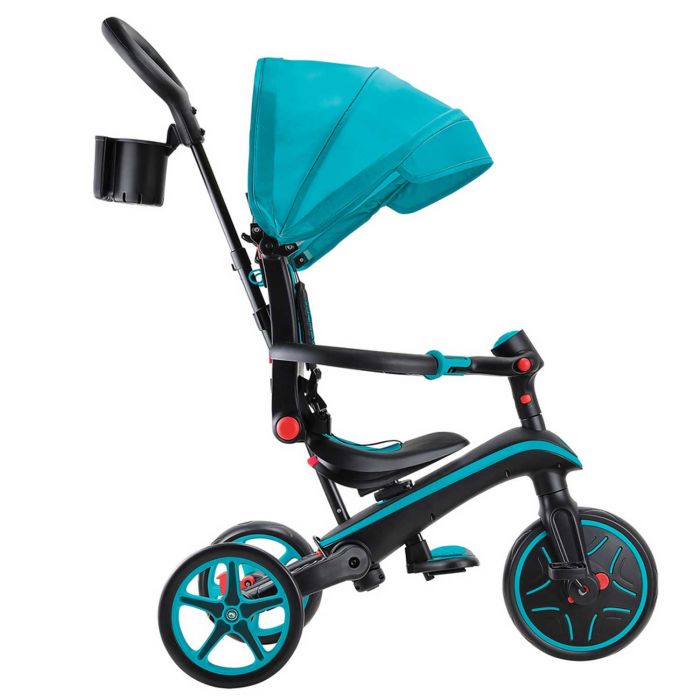 Складной трехколесный велосипед Globber Explorer Trike Foldable 4 в 1