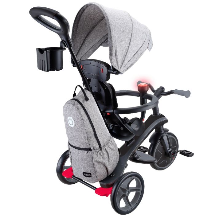 Трехколесный велосипед-беговел Globber Explorer Trike Deluxe Play 4 в 1