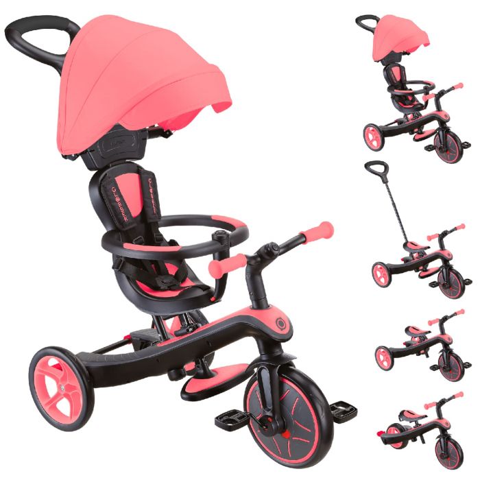 Триколісний велосипед-трансформер Globber Explorer Trike 4 в 1