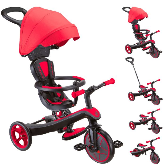 Триколісний велосипед-трансформер Globber Explorer Trike 4 в 1