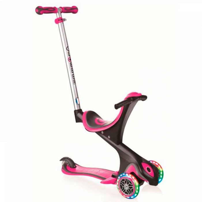 Самокат-трансформер 3 в 1 Globber Go Up Comfort Lights