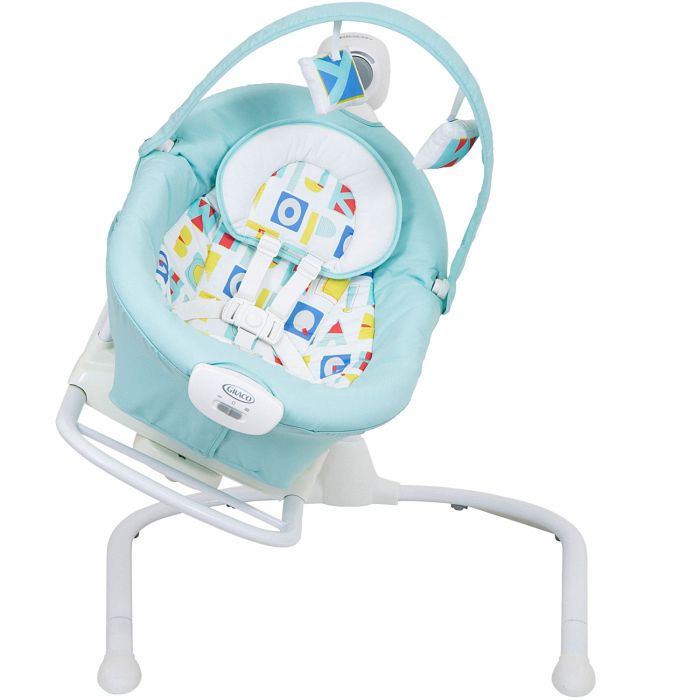 Дитяча гойдалка 2 в 1 Graco Duet Sway Swing with Portable Rocker