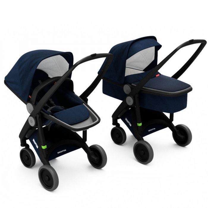 Універсальна коляска Greentom Upp 2 в 1 шасі Black