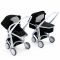 Універсальна коляска Greentom Upp 2 в 1 шасі Grey