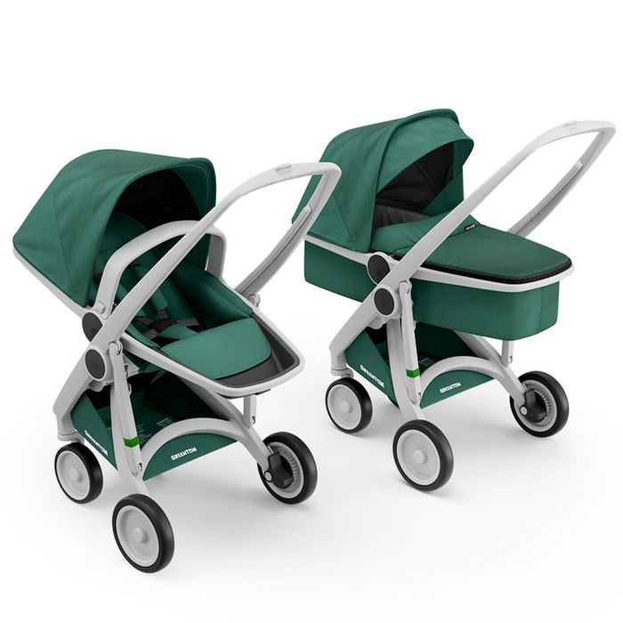 Універсальна коляска Greentom Upp 2 в 1 шасі Grey