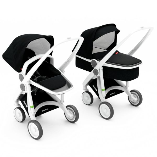 Универсальная коляска Greentom Upp 2 в 1 шасси White Универсальная коляска Greentom Upp 2 в 1 шасси White