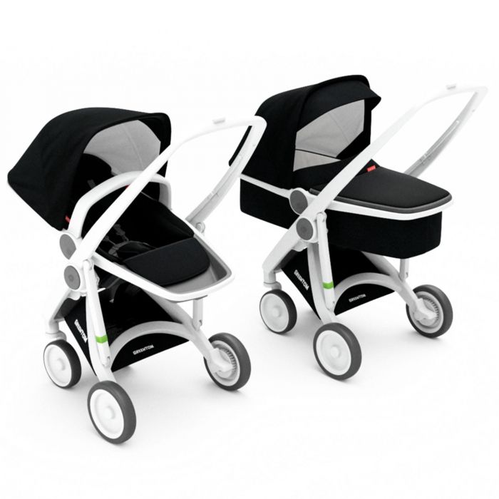 Универсальная коляска Greentom Upp 2 в 1 шасси White