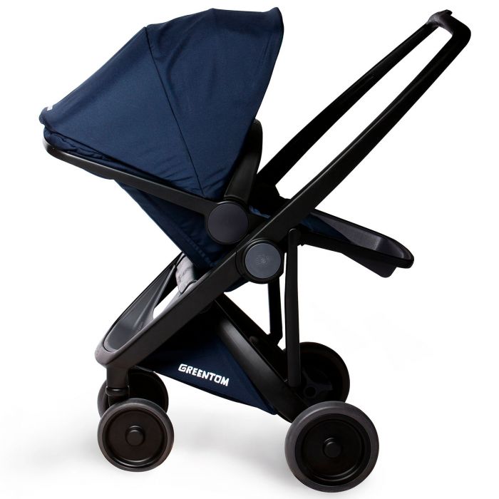 Прогулянкова коляска Greentom Upp Reversible шасі Black
