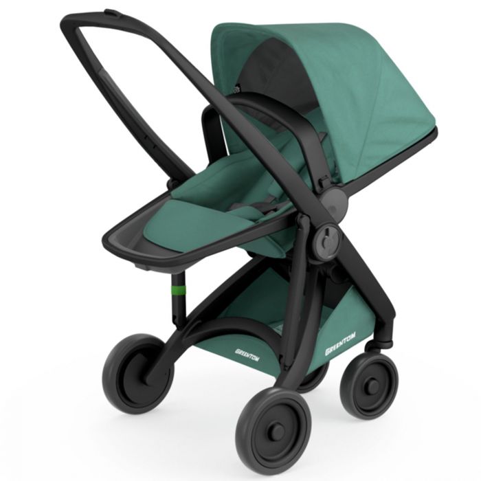 Прогулянкова коляска Greentom Upp Reversible шасі Black