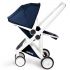 Прогулянкова коляска Greentom Upp Reversible шасі White