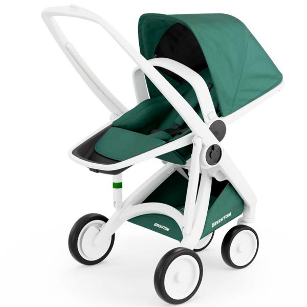 Прогулянкова коляска Greentom Upp Reversible шасі White