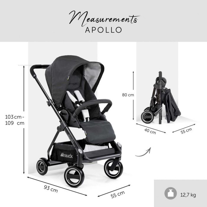 Прогулочная коляска Hauck Apollo