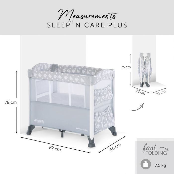 Манеж-кроватка Hauck Sleep n Care Plus