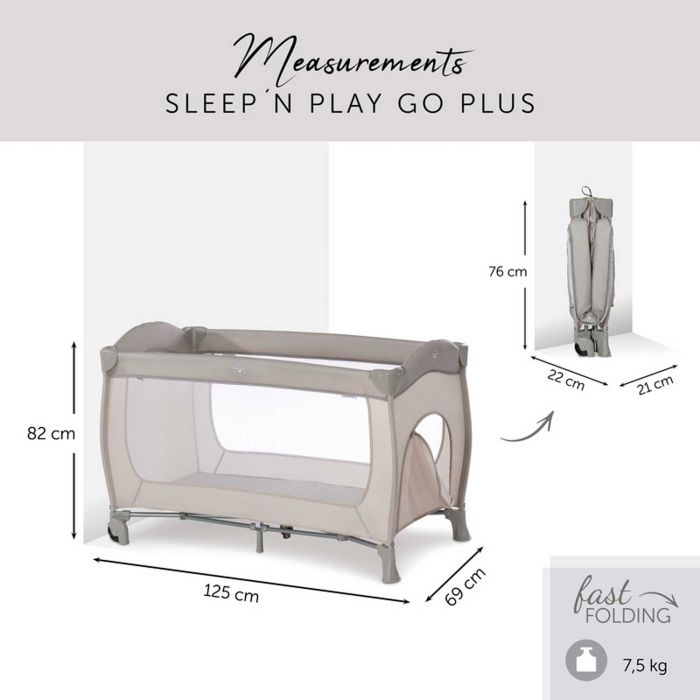Манеж Hauck Sleep n Play Go Plus
