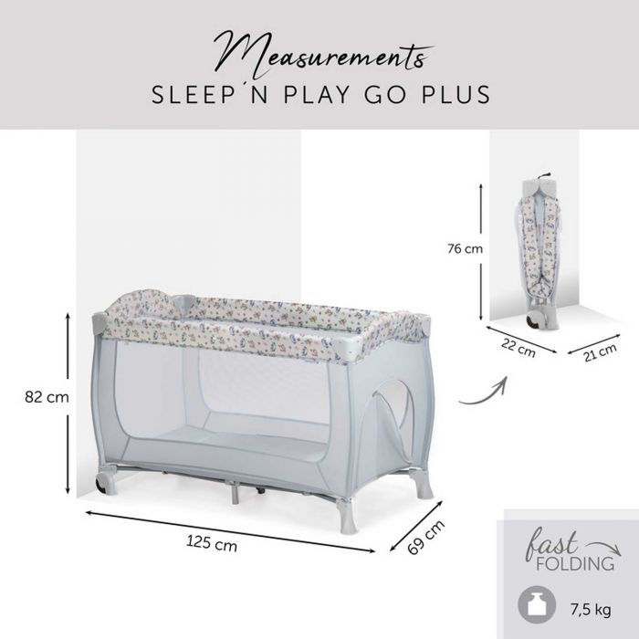 Манеж Hauck Sleep n Play Go Plus