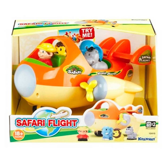 Игровой набор Keenway K12415 Самолет Сафари