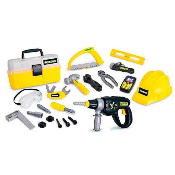 Большой игрушечный набор инструментов Keenway K12760 Большой игрушечный набор инструментов Keenway K12760