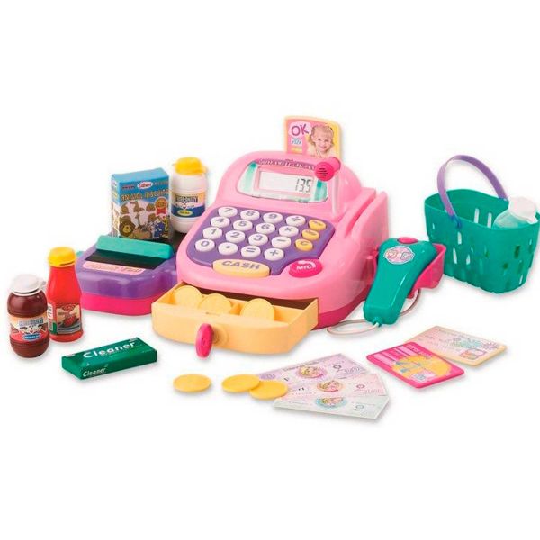 Кассовый аппарат с микрофоном и калькулятором Keenway K30241