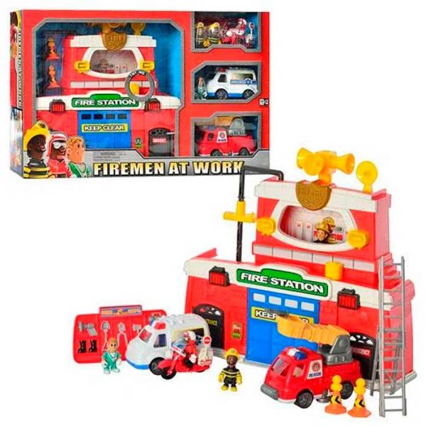 Игровой набор Keenway K12636 Пожарная станция