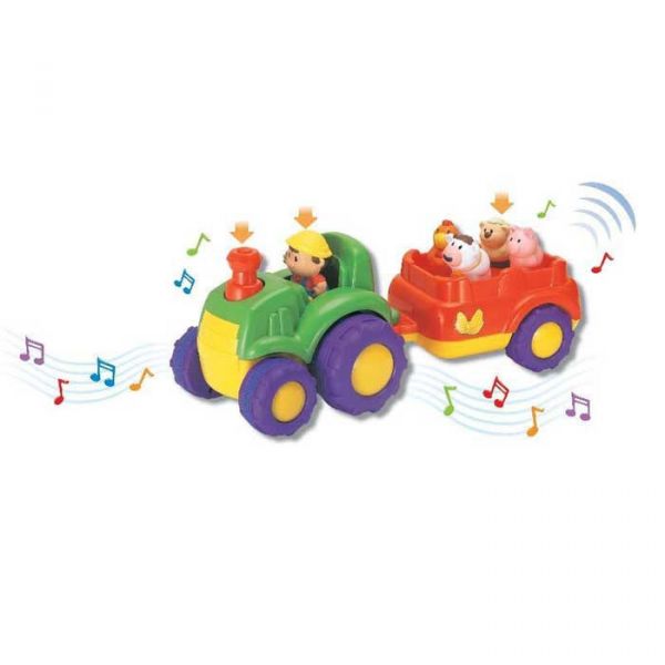 Игровой набор Keenway K31222 Трактор с трейлером