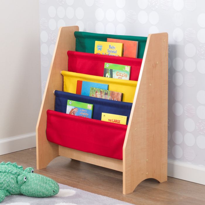 Стеллаж для книжек KidKraft 14226 Primary & Natural