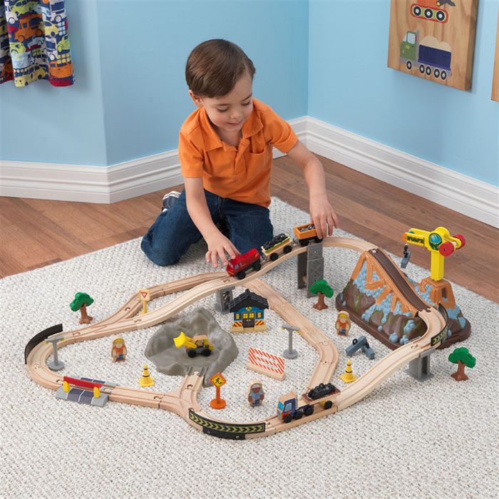 Дерев'яна залізниця KidKraft 17805 Bucket Top Construction