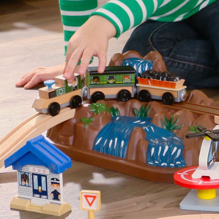 Дерев'яна залізниця KidKraft 17826 Bucket Top Mountain