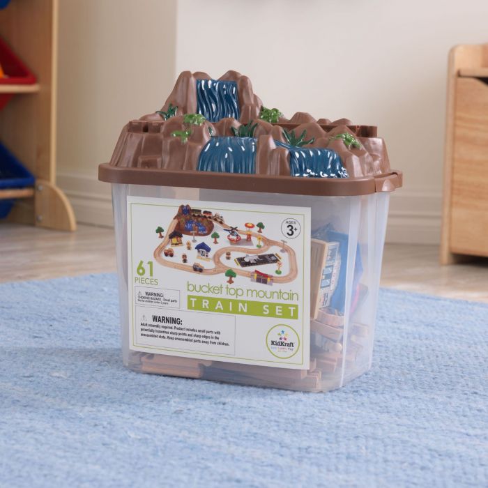 Дерев'яна залізниця KidKraft 17826 Bucket Top Mountain
