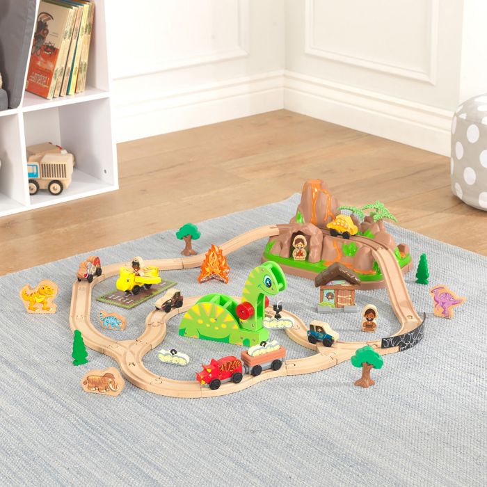 Дерев'яна залізниця KidKraft 18016 Dinosaur