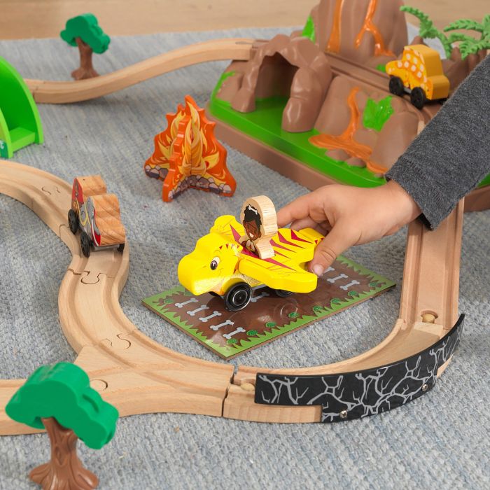 Дерев'яна залізниця KidKraft 18016 Dinosaur
