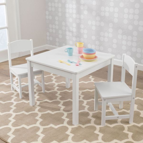Столик и 2 стульчика KidKraft 21201 Aspen White