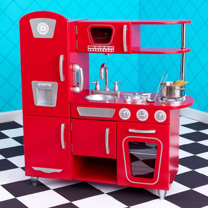 Кухня KidKraft 53173 Red Vintage