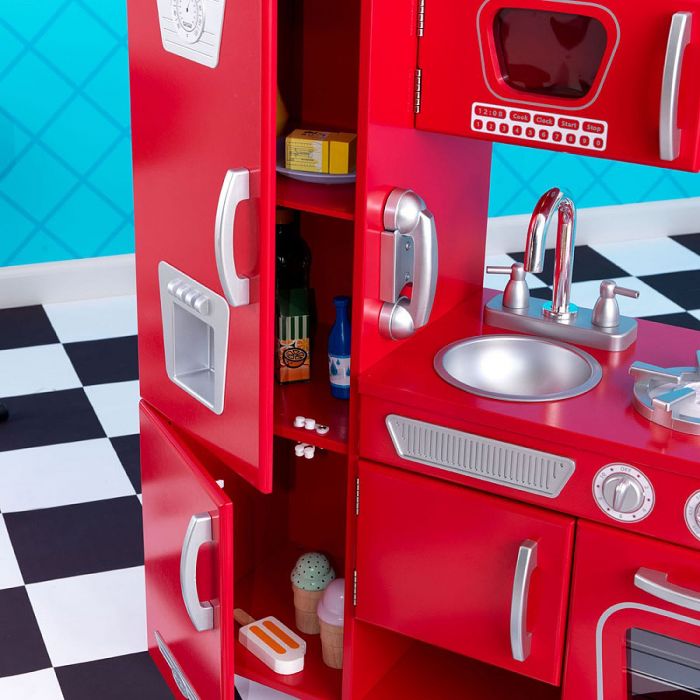 Кухня KidKraft 53173 Red Vintage