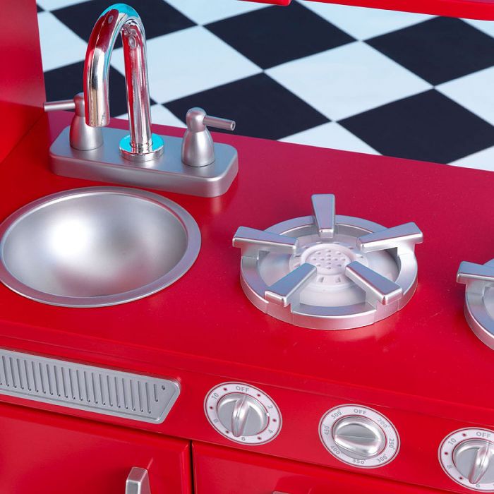 Кухня KidKraft 53173 Red Vintage