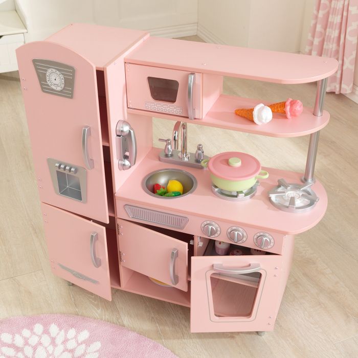 Кухня KidKraft 53179 Pink Vintage