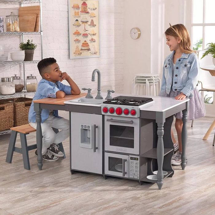 Интерактивная кухня KidKraft 53420 Chef’s Cook N Create Island