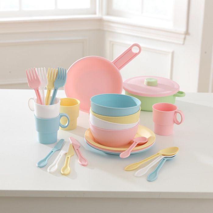 Набір посуду KidKraft 63027 Pastel